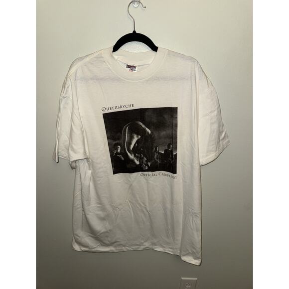 Powerpro by Oneita Other - Vintage Queensryche 1997 "Hear in the Now Frontier" Official Campaign T Shirt XL